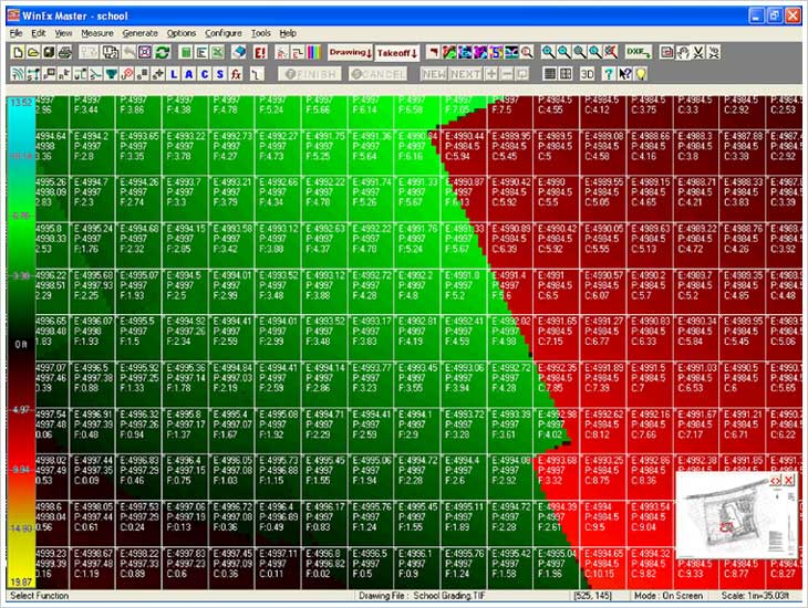 WinEx Master - Grid Map